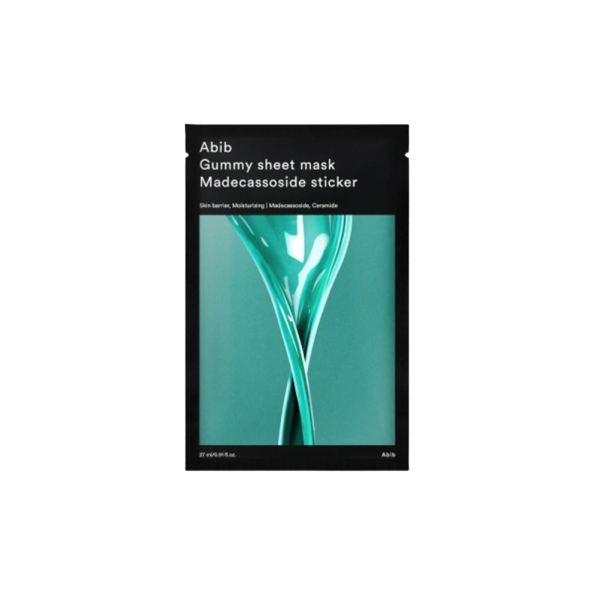 Abib Gummy Sheet Mask Madecassoside Sticker 27ml