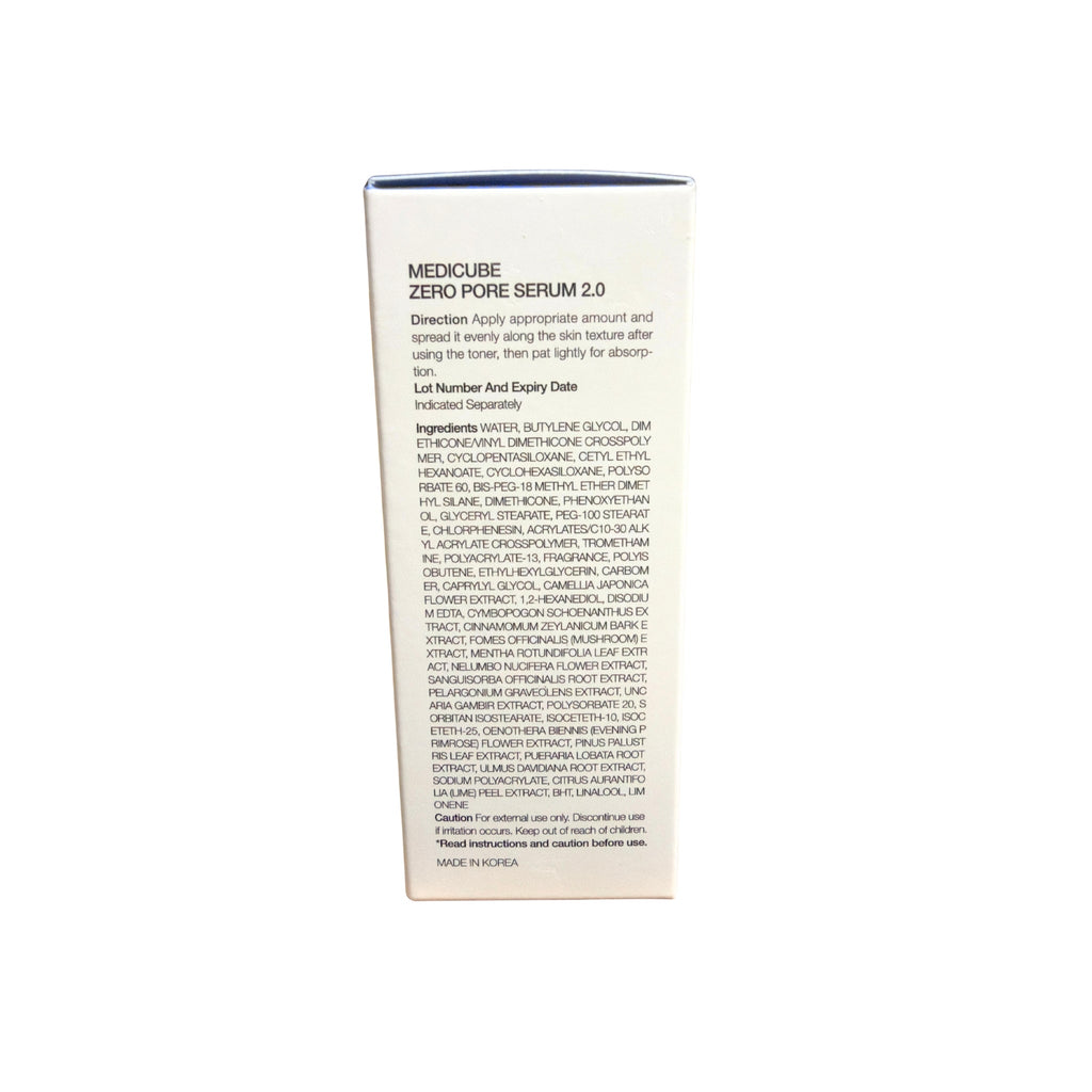 Medicube Zero Pore Serum 2.0 37ml