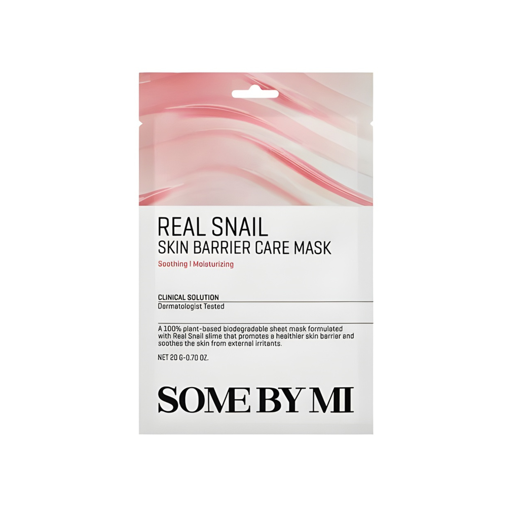 SOME by MI Real Snail Skin Barrier Care Mask 1 Stück